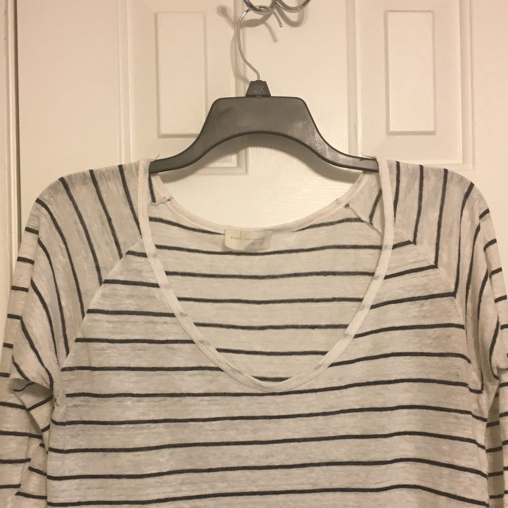 Zara Black & White t- shirt